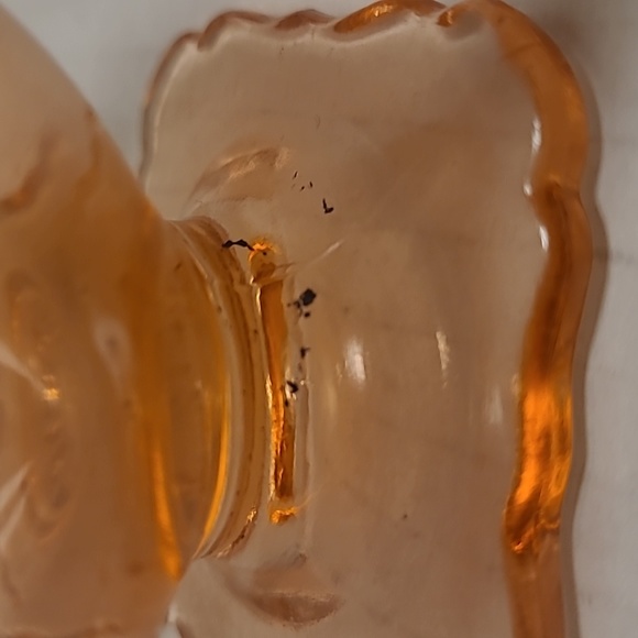 Vintage Pink Depression 2 Handled Glass - Picture 14 of 16